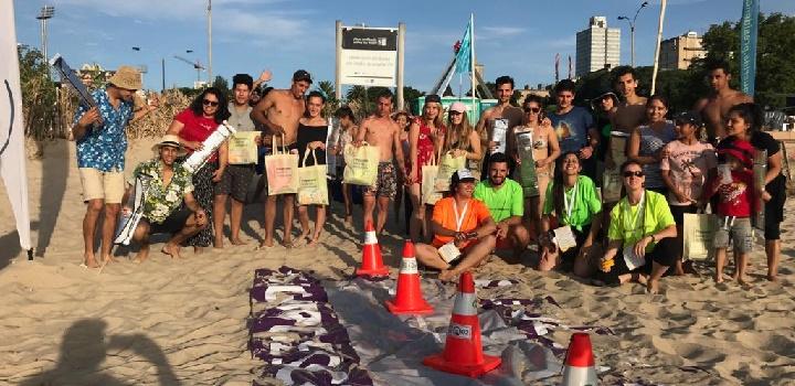 Activación de Prevención en Movimiento en Playa Ramírez de Montevideo Activación de Prevención en Movimiento en Playa Ramírez de Montevideo