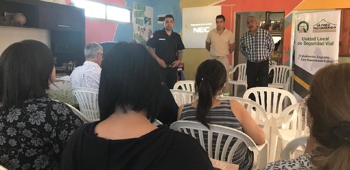 Intervención de ULOSEV Tacuarembó en Escuela de Seguridad Ciudadana Intervención de ULOSEV Tacuarembó en Escuela de Seguridad Ciudadana