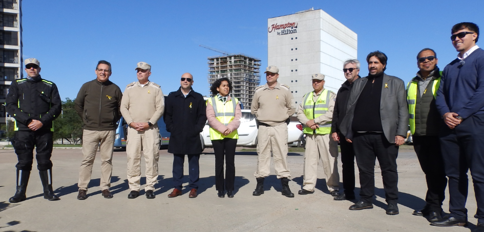 Autoridades de Policía Caminera, Intendencia de Canelones y Unasev presentes en el operativo Autoridades de Policía Caminera, Intendencia de Canelones y Unasev presentes en el operativo