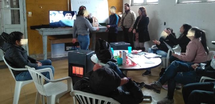 Taller de SV para jóvenes de INISA