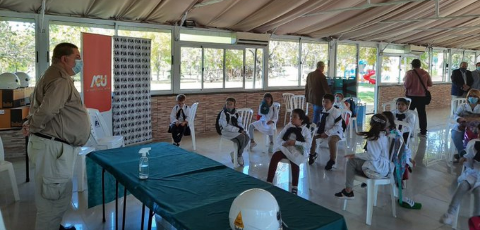 Presentación de Dirección Nacional de Policía Caminera frente a ULOSEV Pando