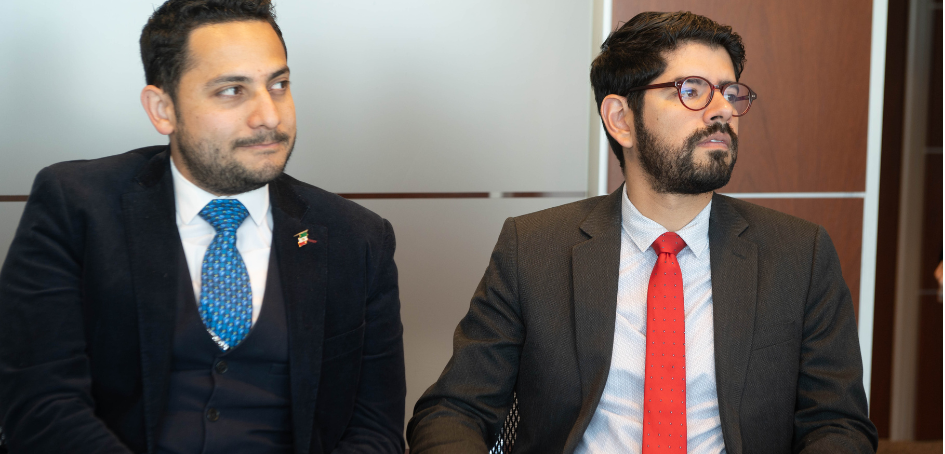 Embajada de México en Uruguay: Andrés Ruiz y Jorge Hernández Embajada de México en Uruguay: Andrés Ruiz y Jorge Hernández