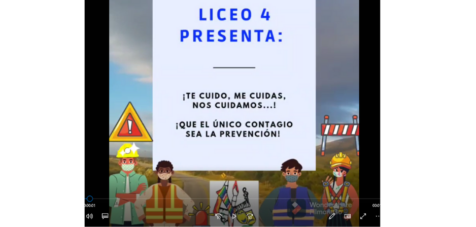 Portada de corto audiovisual de estudiantes de Liceo 4 de melo Portada de corto audiovisual de estudiantes de Liceo 4 de melo