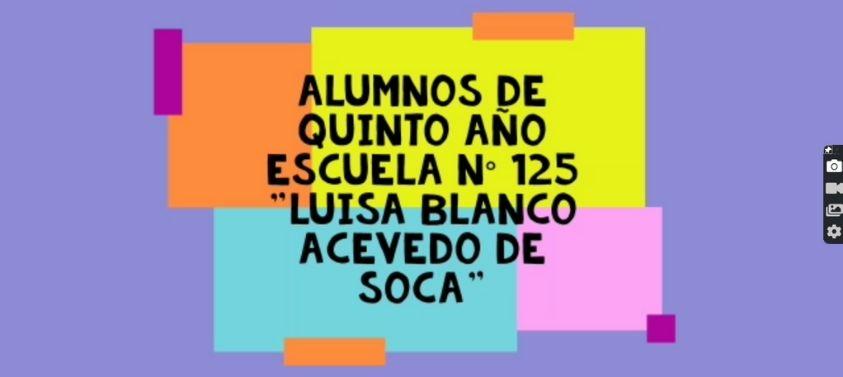 Trabajos de Escuela 125 de Soca Trabajos de Escuela 125 de Soca