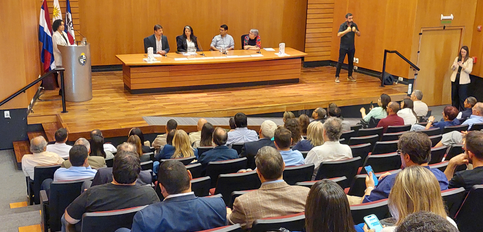 Vista parcial del auditorio