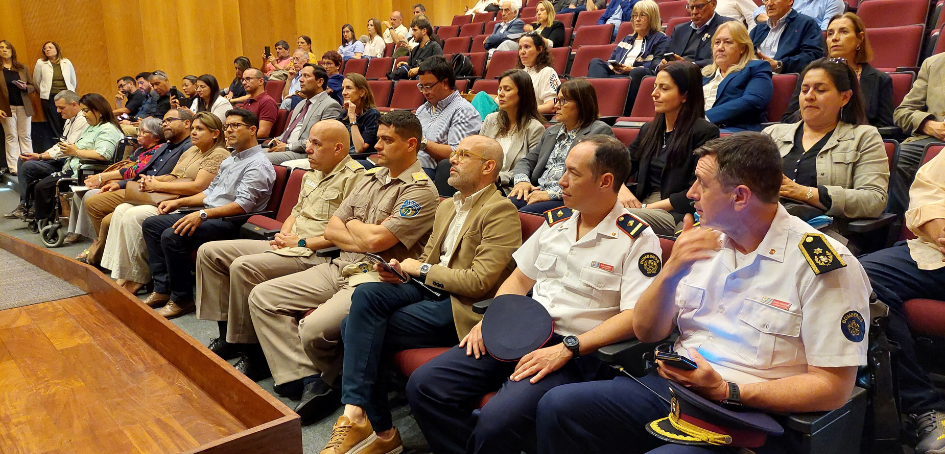 Vista parcial del auditorio