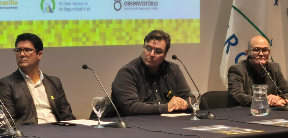 Panel de exposición sobre la participación de la sociedad civil en Mayo Amarillo
