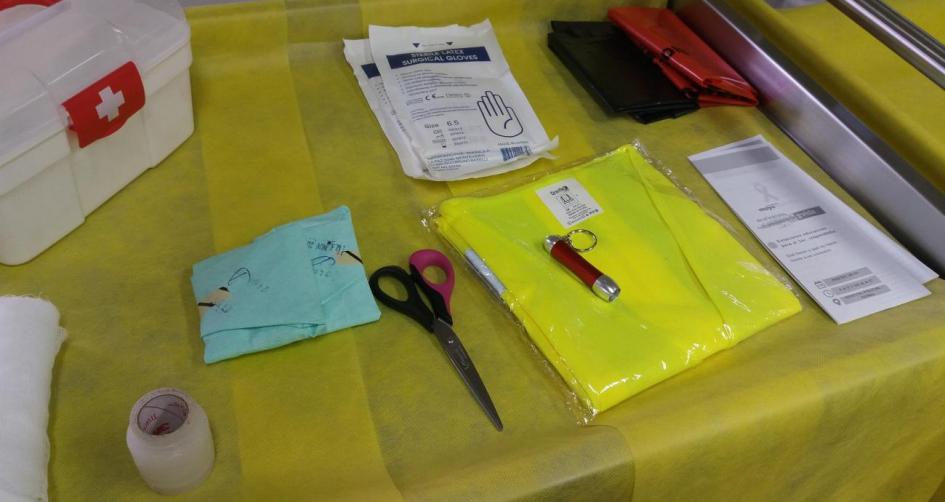 Implementos del Maletín de Seguridad Implementos del Maletín de Seguridad