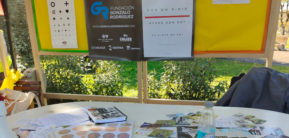 Estand compartido con la Fundación Gonzalo Rodríguez Estand compartido con la Fundación Gonzalo Rodríguez