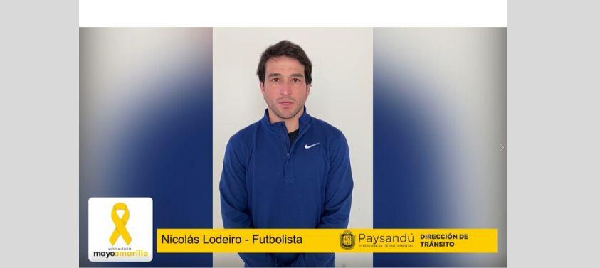 Adhesión de Nicolás Lodeiro - Futbolista de la elección nacional Adhesión de Nicolás Lodeiro - Futbolista de la elección nacional