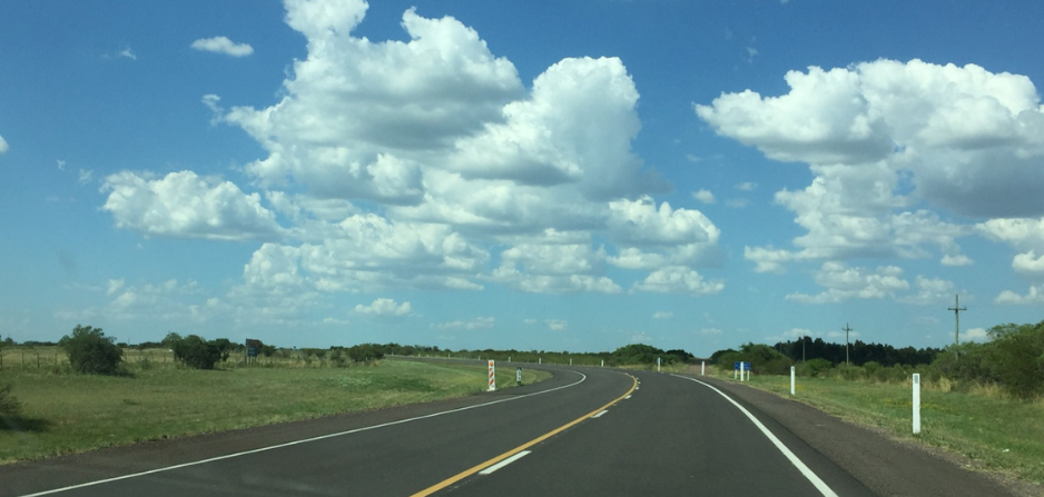 Imagen de ruta desierta Imagen de ruta desierta