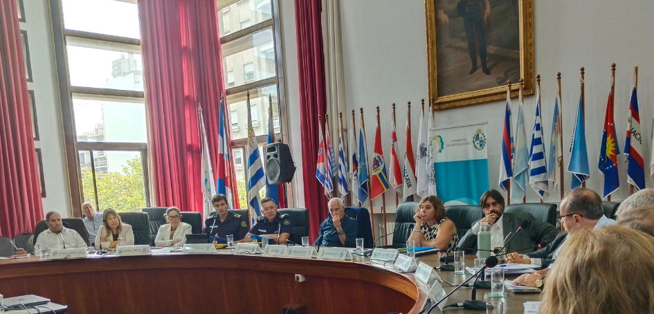 Marcelo Metediera surante el Plenario del Congreso de Intendentes Marcelo Metediera surante el Plenario del Congreso de Intendentes