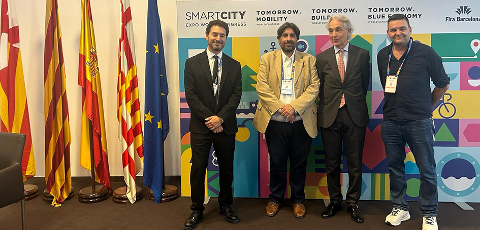 Presidente de Unasev, se reunió con el Presidente de SCEWC, Ramón Roca, con el Vice Director, Álvar Presidente de Unasev, se reunió con el Presidente de SCEWC, Ramón Roca, con el Vice Director, Álvar