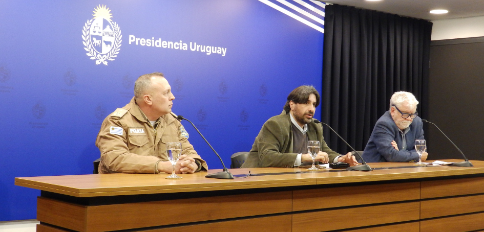 Los jerarcas de Policía Caminera, Unasev y Junta de Drogas dan detalles de operativos 