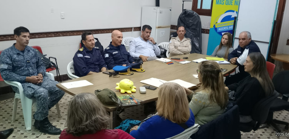Mayo Amarillo - Reunión de Coordinación interinstitucional de MITS en Salto