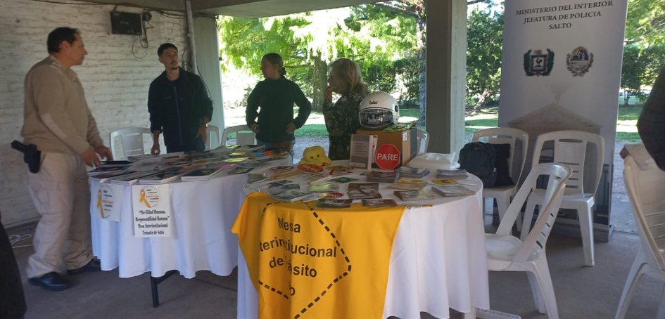 Estand de la MITS en empresa Frutura