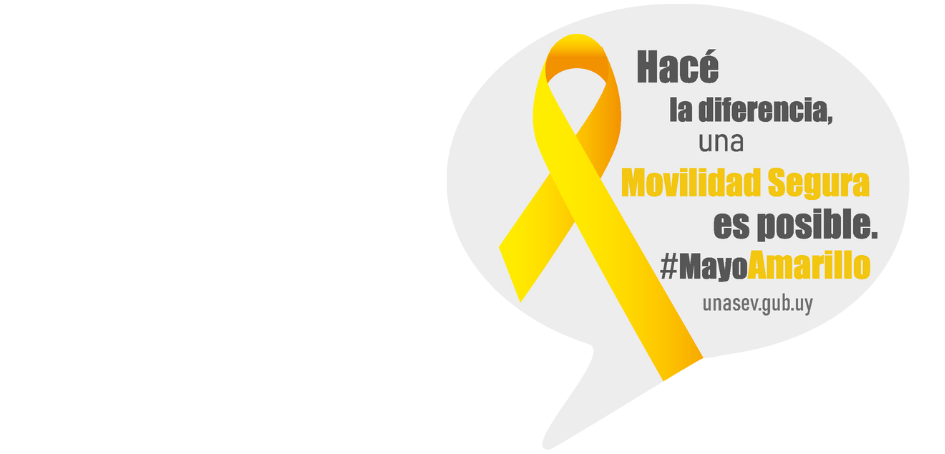 Diseño de sticker con motivo Mayo Amarillo 2025 Diseño de sticker con motivo Mayo Amarillo 2025