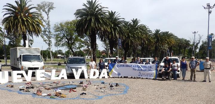 Foto general de la Red de Víctimas en actividad en Paysandú