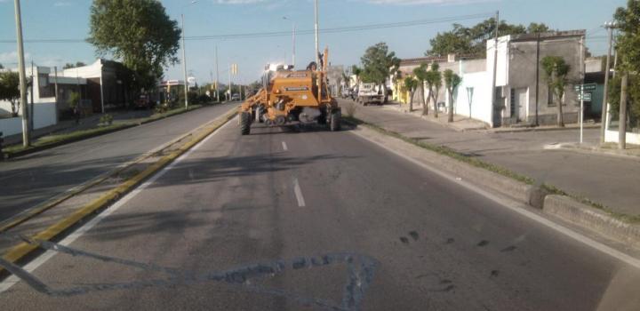 maquinaria agrícola circulando