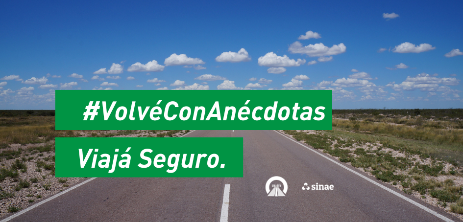 Imagen de ruta con leyenda Volvé con Anécdotas Banner de campaña