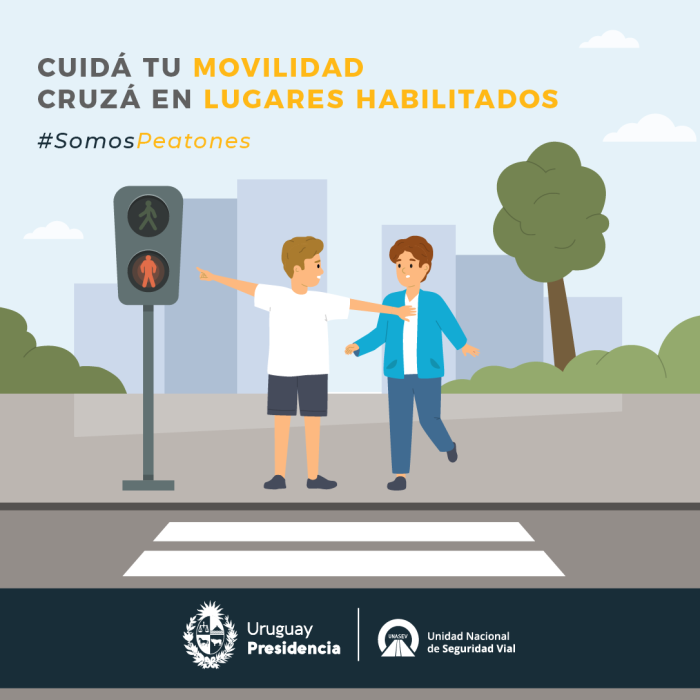 Día internacional del peatón