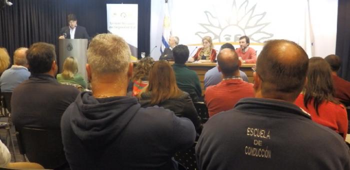 Imagen general de la Sala de Prensa; vista desde el público