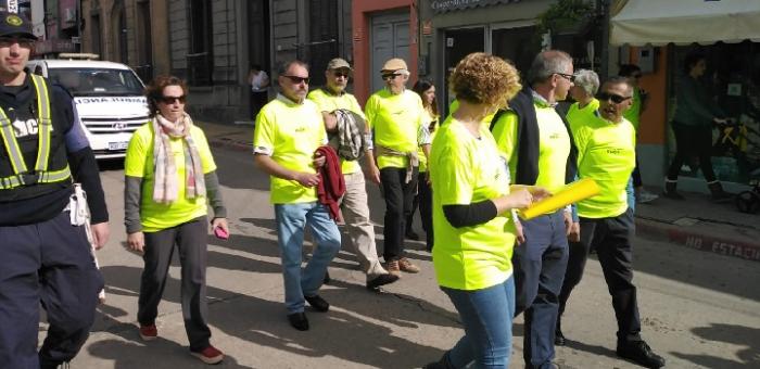 marchando por las calles de Trinidad