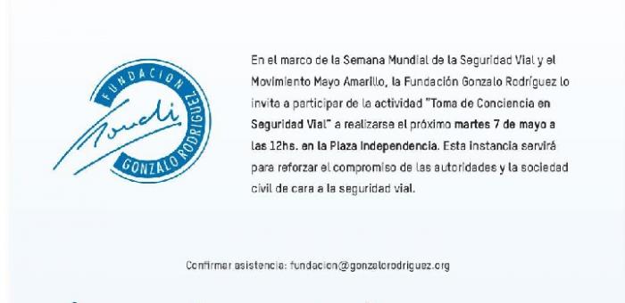 Faccímil de la Invitación a la actividad