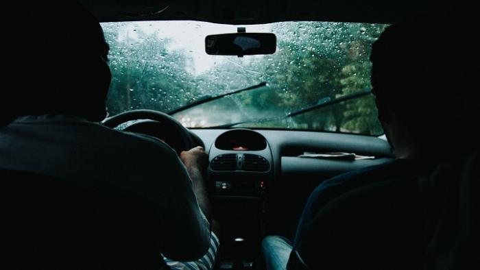 Conducción con lluvia