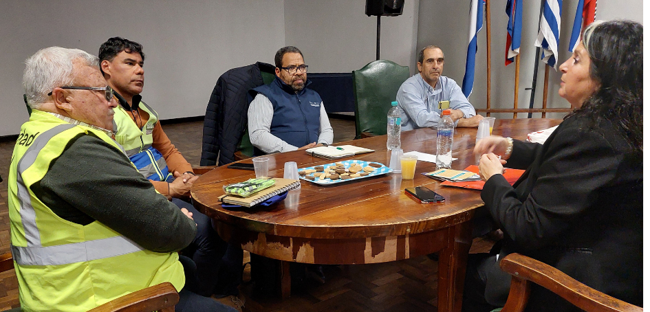 Reunión entre equipo de Descentralización de Unase y Ulosevs