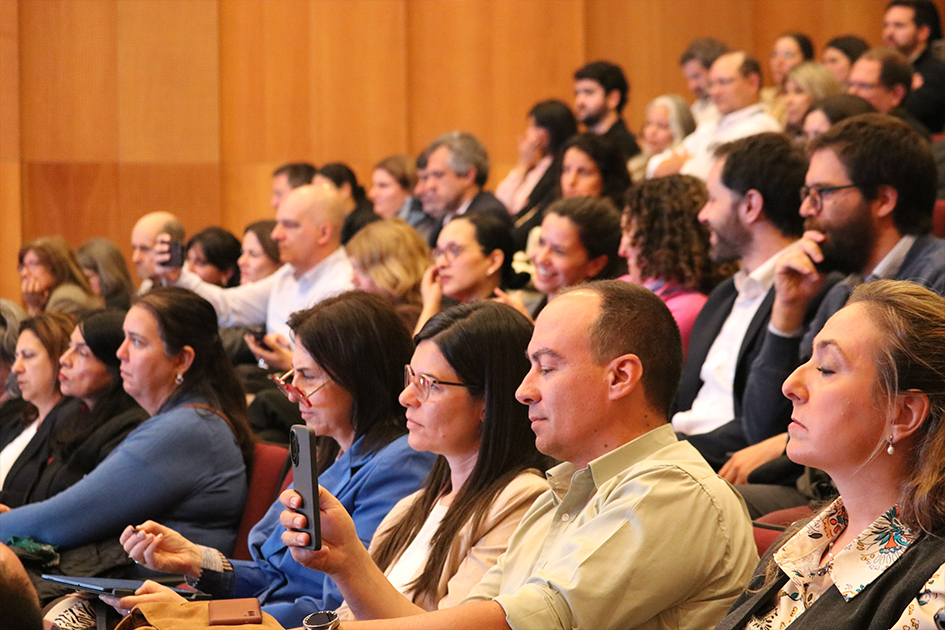 Personas mirando la pantalla y sacando fotos