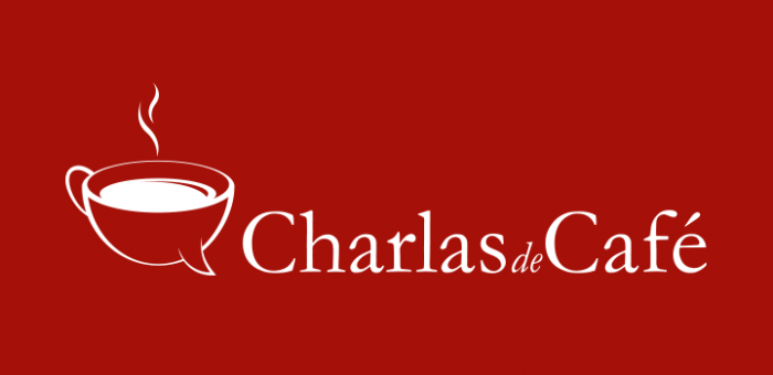 Logo de Charlas de Café.