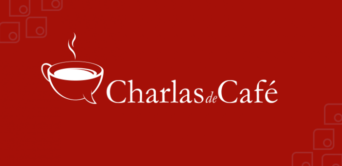 Logo de Charlas de Café.