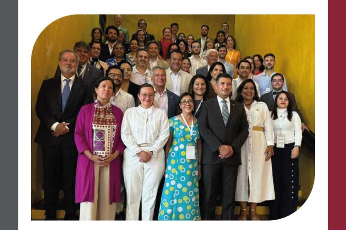 Participantes posando en el 21° Encuentro de la Red Iberoamericana de Protección de Datos