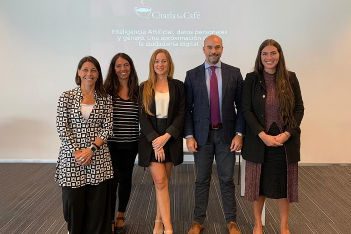 Virginia Pardo, Valeria Colombo, Cecilia Danesi, Hebert Paguas y Agustina Pérez Comenale Virginia Pardo, Valeria Colombo, Cecilia Danesi, Hebert Paguas y Agustina Pérez Comenale