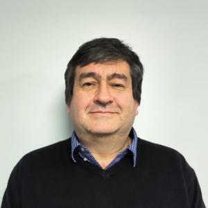Foto de Marcelo Coronel, Coordinador del Departamento de Teledifusión