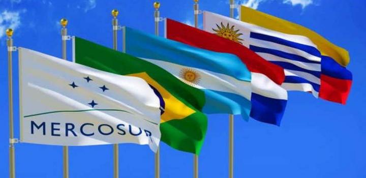 Imagen de las banderas del Mercosur