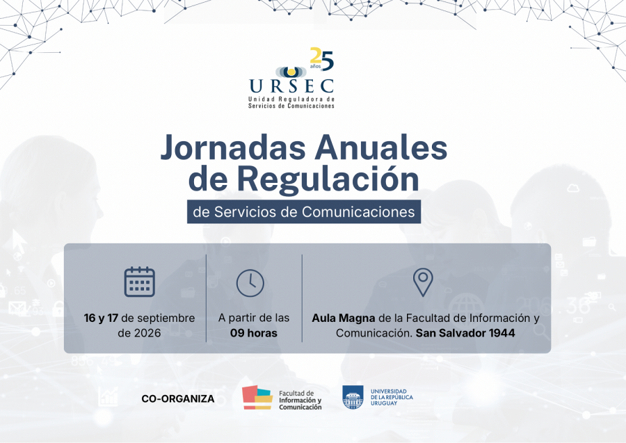 Poster de difusión del evento