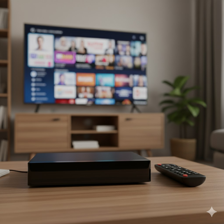 Imagen de televisión para abonados generada por IA 