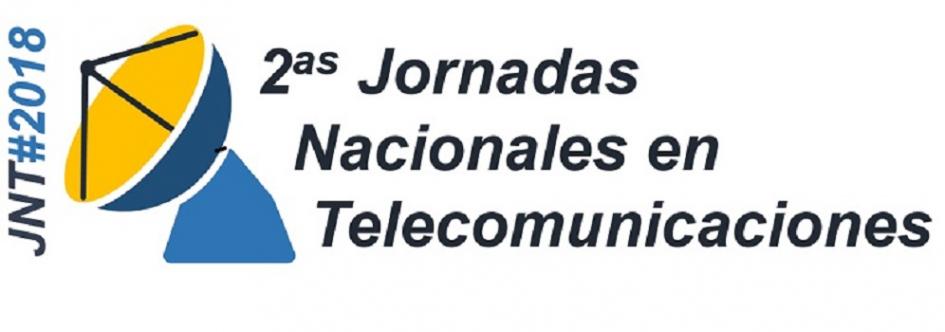 Segundas Jornadas Nacionales de Telecomunicaciones (JNT2018) Logo de las Jornadas