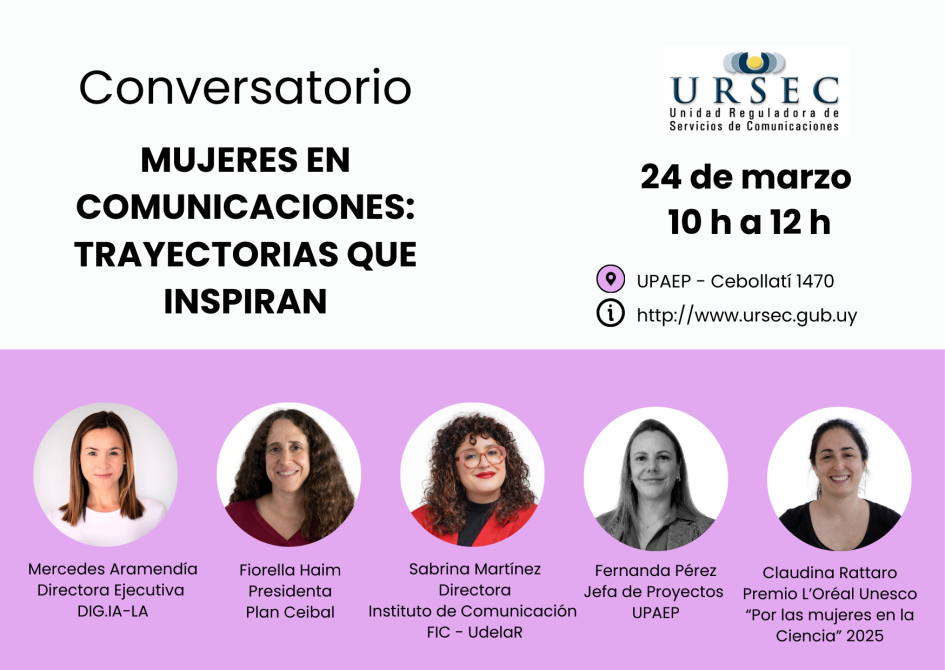 Poster de difusión del evento