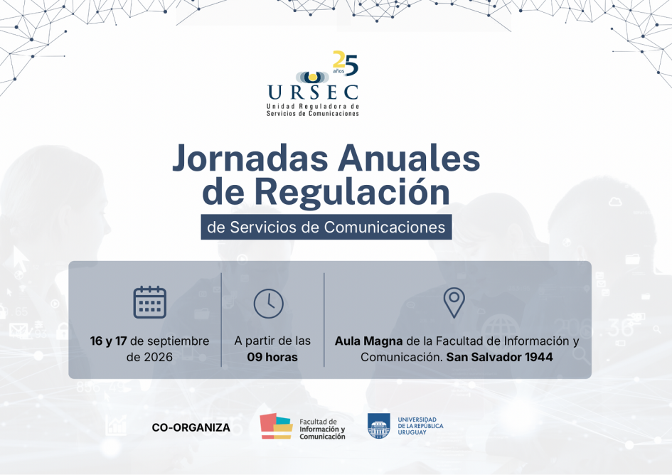 Poster de difusión del evento