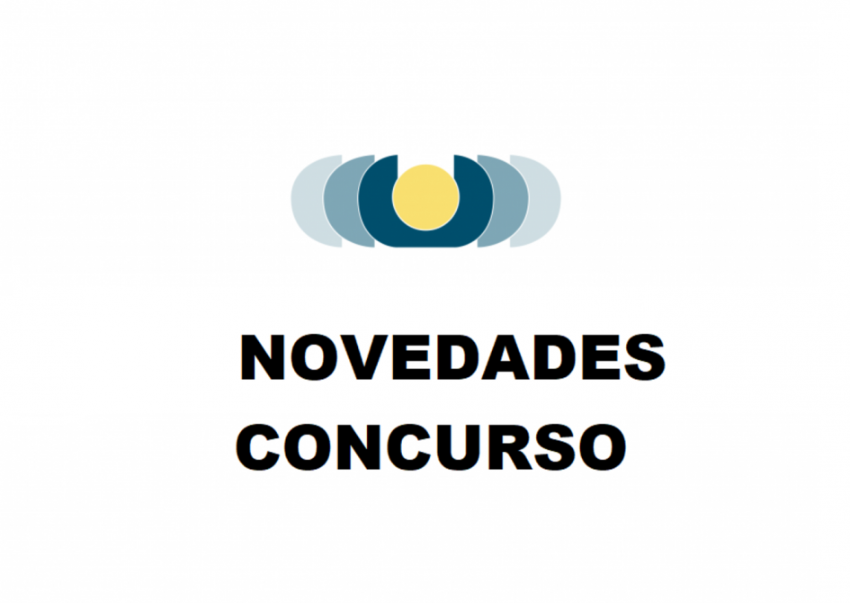 Imagen de creación propia sobre novedades de concursos