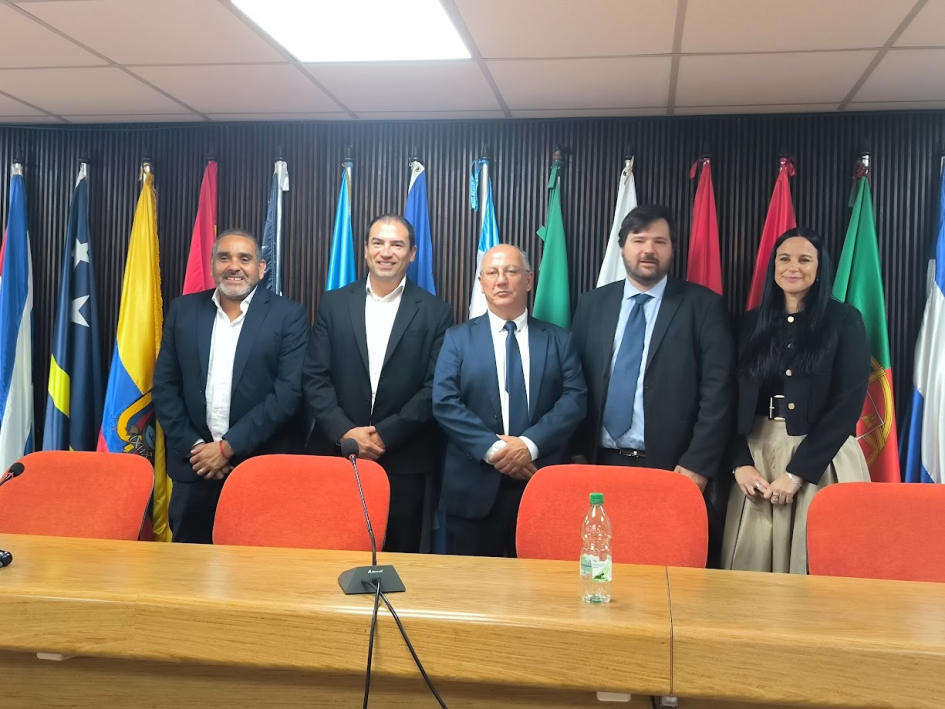 G. Bonfrisco, Bruno Fernández Iguini, Gonzalo Balseiro, Leandro Claramunt y Nadia Karlen