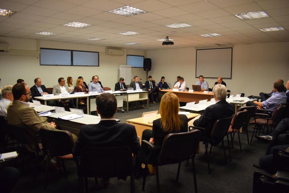 Foto durante audiencia de mediación del 7 de noviembre