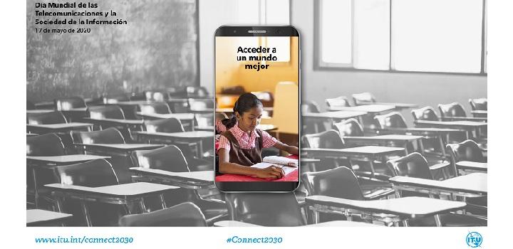 Inclusión: Reducir la brecha digital y proporcionar acceso de banda ancha para todos. Poster que simboliza la inclusión