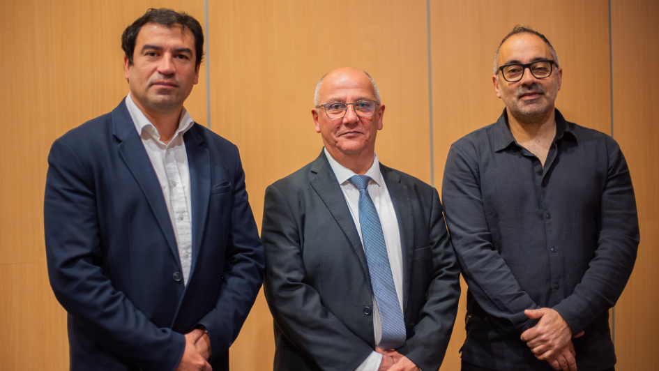 Federico Beltramelli, Gonzalo Balseiro y Bruno Fernández Iguini