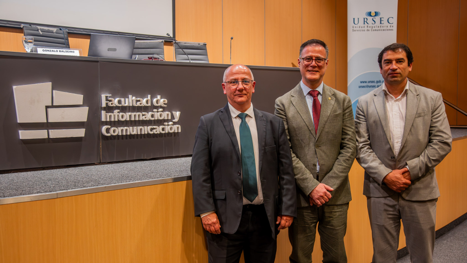 Gonzalo Balseiro, Pablo Siris y Bruno Fernández Iguini