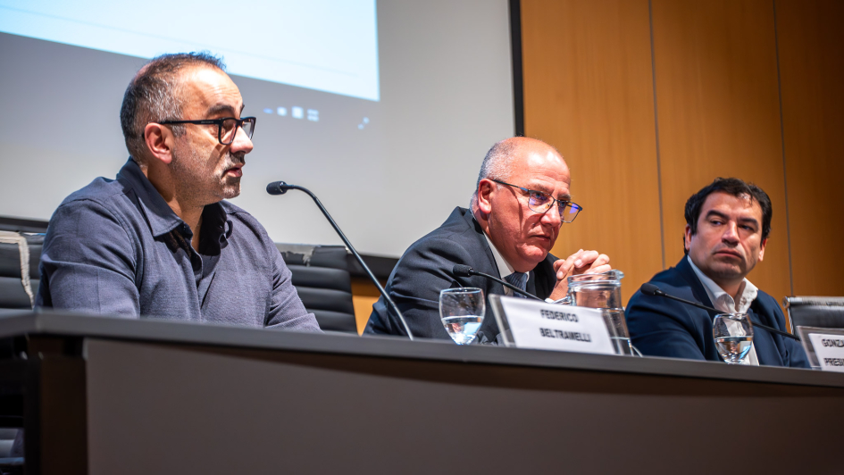 Federico Beltramelli, Gonzalo Balseiro y Bruno Fernández Iguini