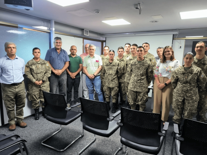 Alumnos del Curso junto al equipo de URSEC